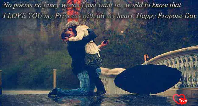 Happy Propose Day Quotes, SMS, Messages | True Lovez